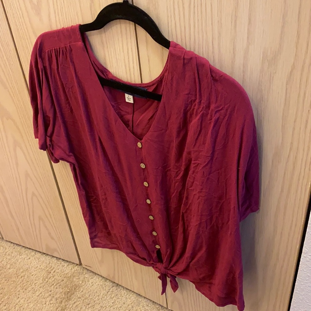 Pink top